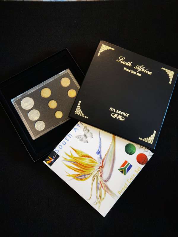 1999 South Africa Proof Set - Mintage  3774