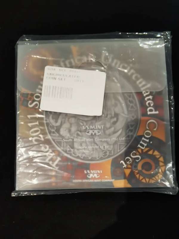 2011 South Africa Uncirculated Coin Set - Mintage Unknown! Rare!