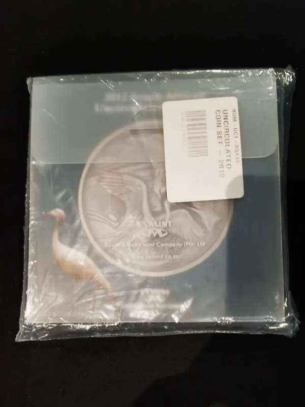 2012 South Africa Uncirculated Coin Set - Mintage 1508 - Rare!