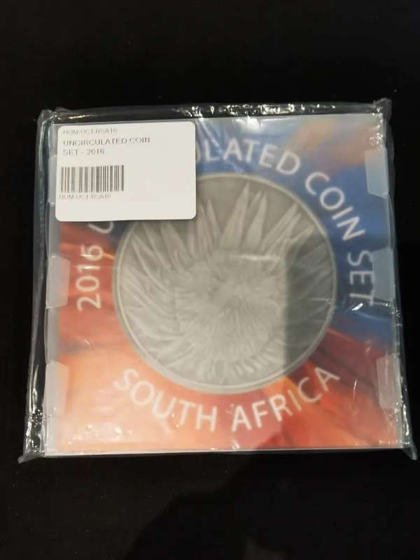 2016 South Africa Uncirculated Coin Set - Mintage 687 - Super Rare!