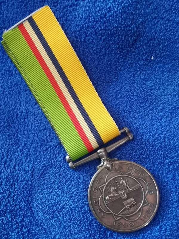 ## Anglo-Boere Oorlog/War Medal (ABO) to Burger J.H. Van Niekerk ##