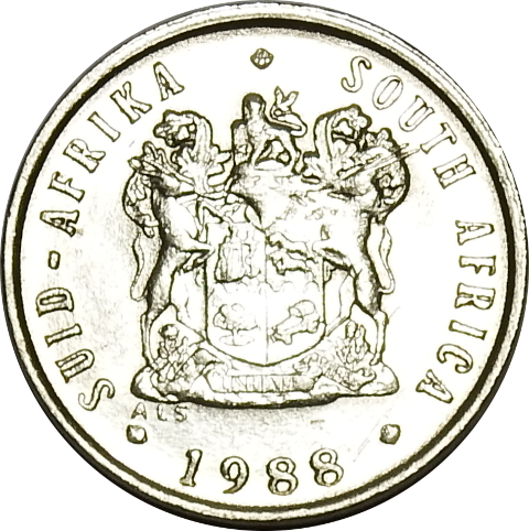 5 (FIVE) CENTS - 1988 - EF+