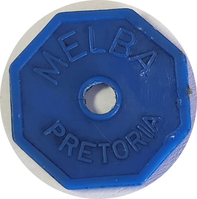 1 (ONE) LITER/Litre - MELBA MILK Token - Blue colour