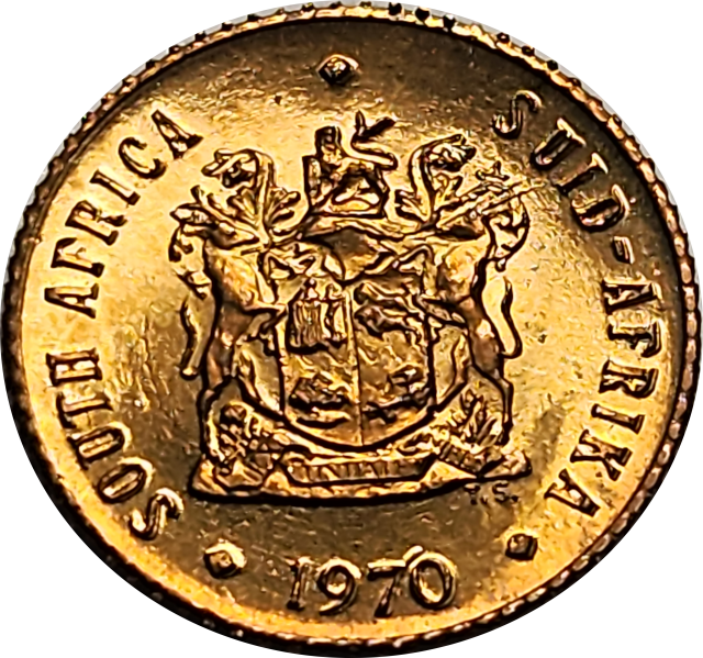 1/2 (HALF) CENT - 1970 - UNC