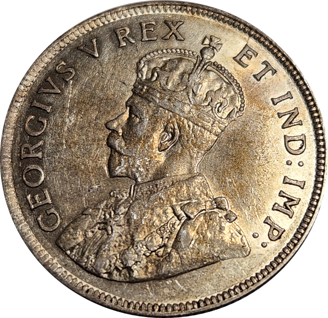 1 (ONE) SHILLING - 1924 - EAST AFRICA - George V - Great Condition !