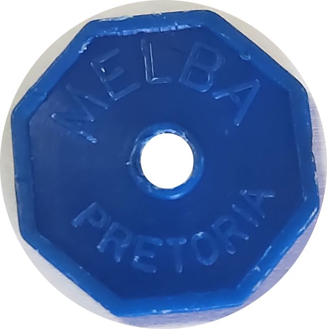 1 (ONE) LITER/Litre - MELBA MILK Token - Blue colour