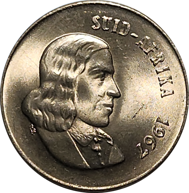10c (TEN) Cent - 1967 - Afrikaans - Mint pack coin - UNC - Awesome Coin !