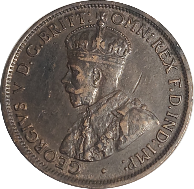 1/2 (ONE HALF) PENNY - 1912 - Australia  "H" Heaton and Sons