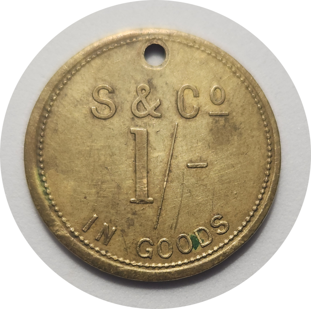 Strachan 1/~ Token Set 4 - Great Condition !!