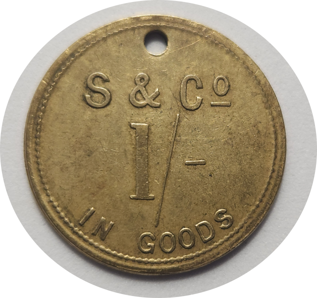 Strachan 1/~ Token Set 4 - Great Condition !!