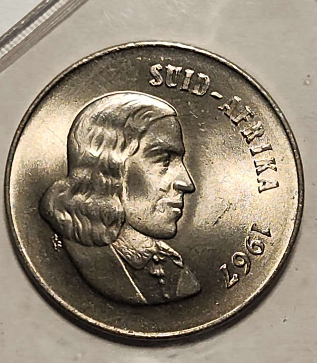 10c (TEN) Cent - 1967 - Afrikaans - Mint pack coin - UNC - Awesome Coin !