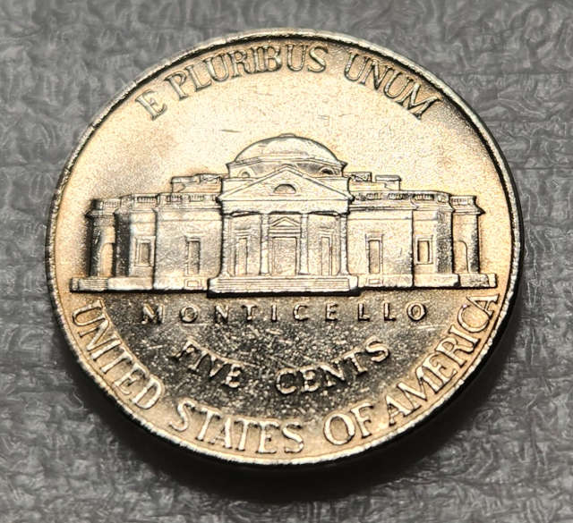 5 (FIVE) CENTS - 2001 P - United States - EF - Great Coin !