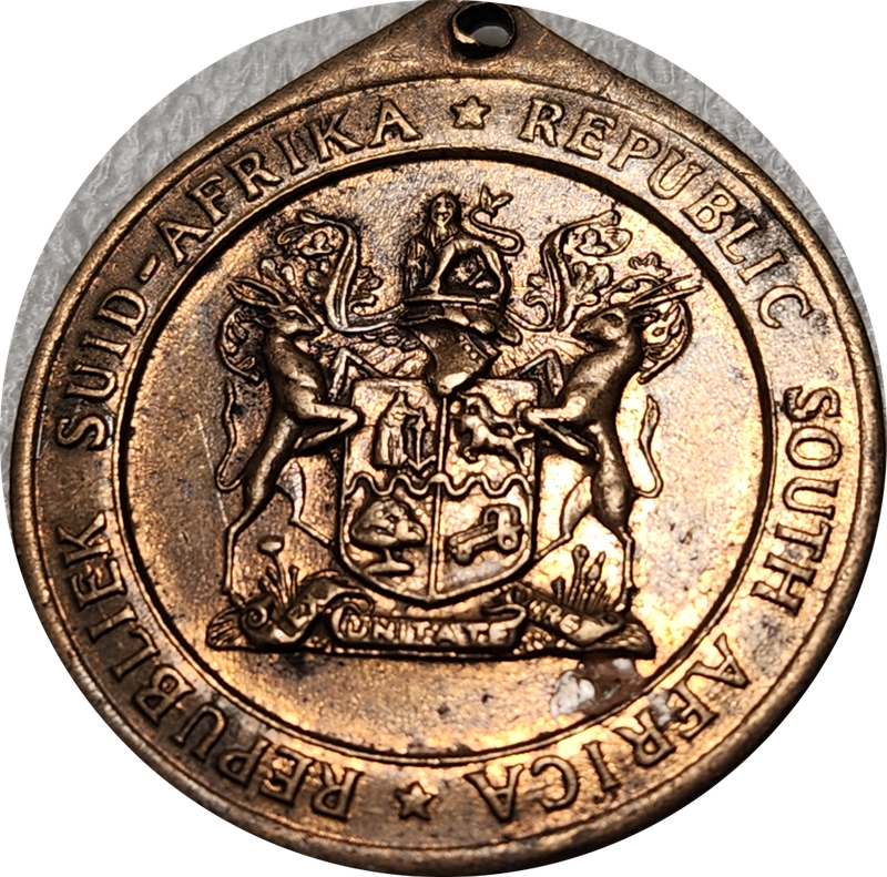 x2 - 31-5-1961 - FORMATION of the Republic of South Africa - Bronze Medallions