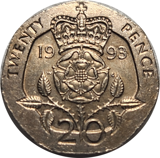 20 (TWENTY) PENCE - 1993 - Great Britain
