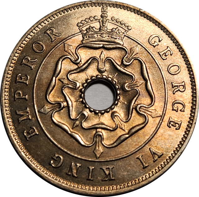 1 (ONE) PENNY - 1937 - Southern Rhodesia - AU - Beautiful coin !