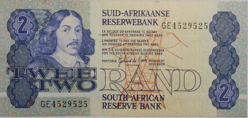 2 (TWO) RAND - Gerhard de Kock - EF - GE4529525