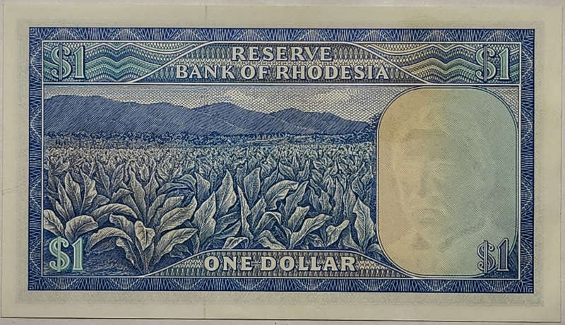 1 (ONE) DOLLAR - 1978 - Rhodesia - Choice BRILLIANT Uncirculated  B/UNC - L104 - FANTASTIC Note !!