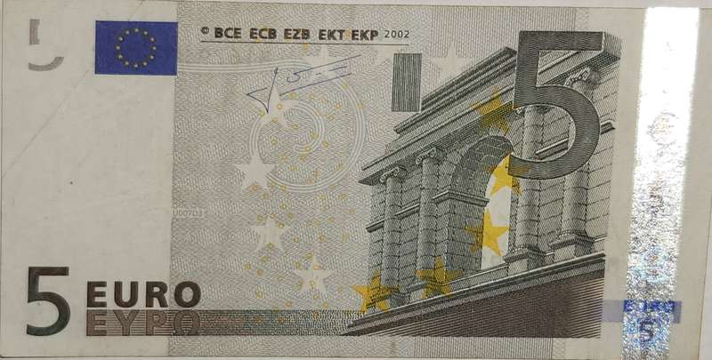 5 (FIVE) EURO - 2002 - M16796939107 - EUROPA Series