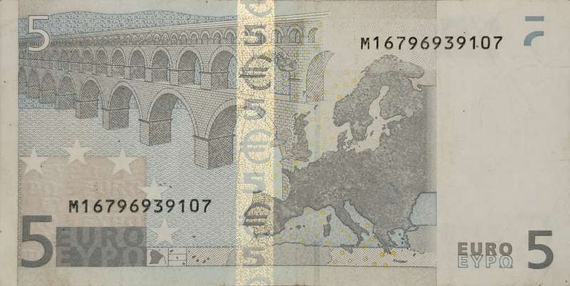 5 (FIVE) EURO - 2002 - M16796939107 - EUROPA Series