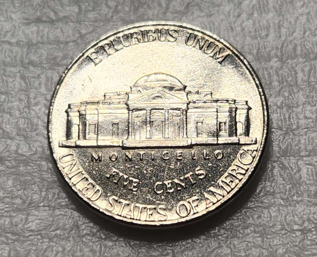 5 (FIVE) CENTS - 2001 D - United States - UNC - Brilliant coin