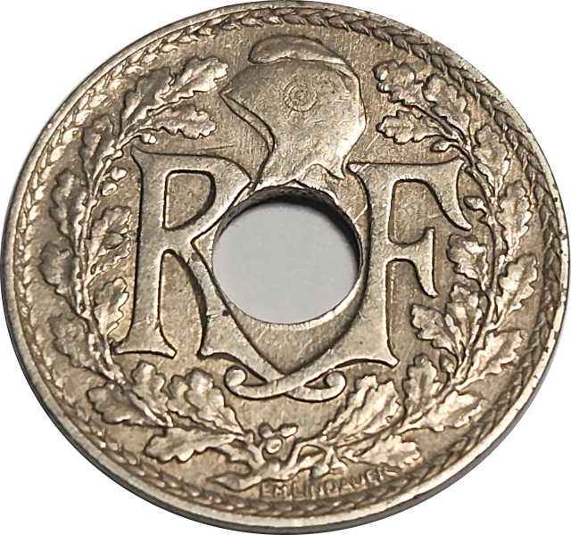 10 (TEN) CENTIMES - 1918 - France
