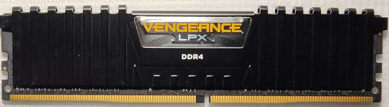 DDR4 - 16GB - Corsair VENGEANCE LPX - 2666Mhz 1.2v