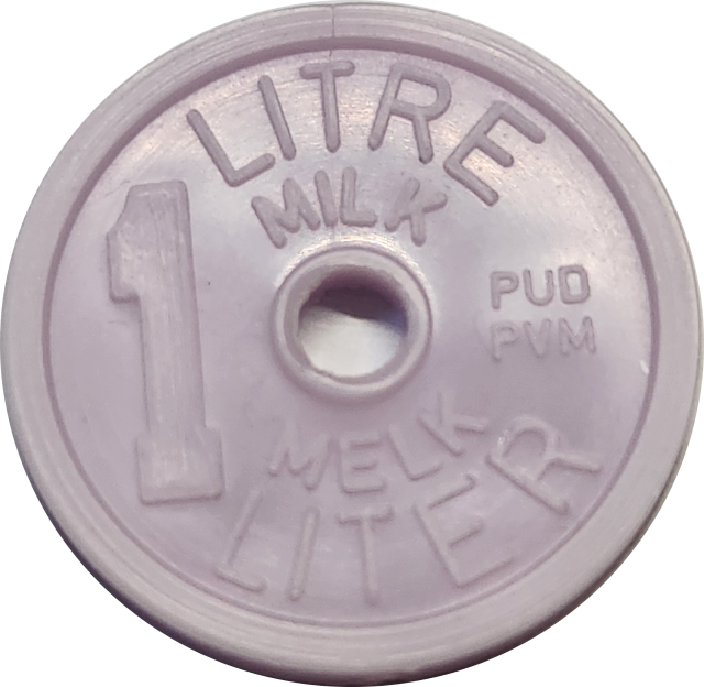 1 (ONE) LITER/Litre - DAIRYBELLE Milk Token - Great Condition !