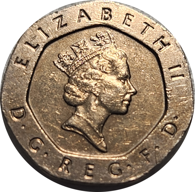 20 (TWENTY) PENCE - 1993 - Great Britain