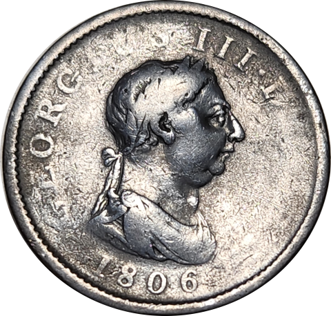 1 (ONE) PENNY - 1806 - George III - Great Britain
