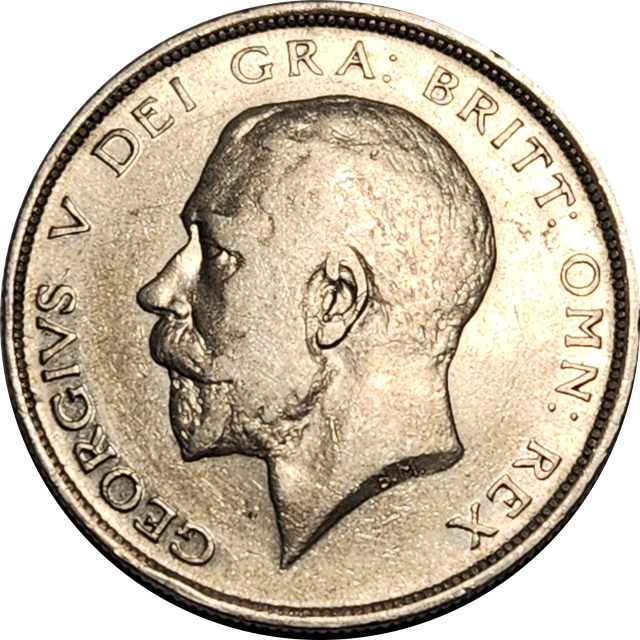 ½ (HALF) CROWN - 1911 - George V - 1st type - Silver (.925) - Great coin !!!!