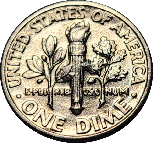 1 (ONE) DIME - 1992 P - United States - A/UNC