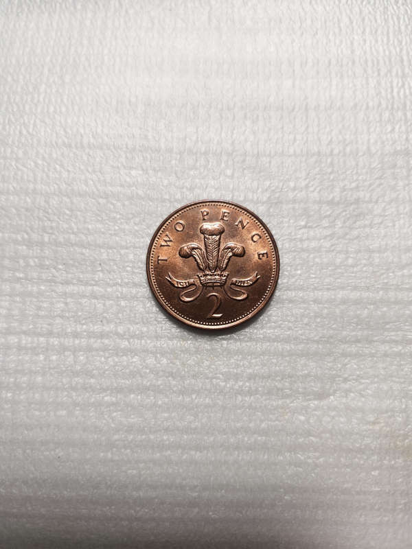 2 (TWO) PENCE  - 2000 - Great Britain - RED - A/UNC