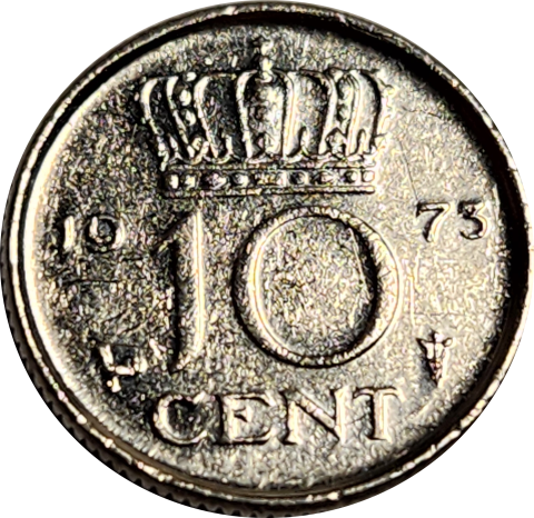 10 (TEN) CENT - 1973 - Netherlands