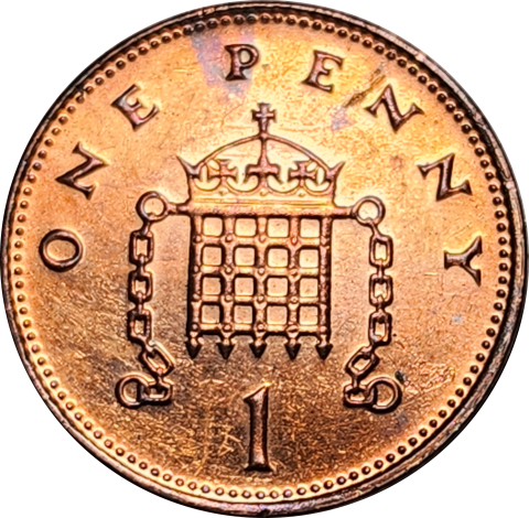 1 (ONE) PENNY - 2000 - Great Britain - RED