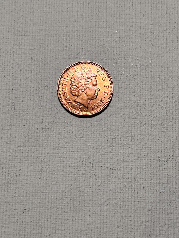 1 (ONE) PENNY - 2000 - Great Britain - RED