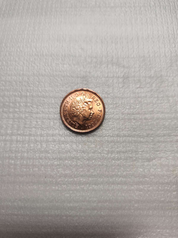 1 (ONE) PENNY - 2001 - Great Britain - RED - A/UNC