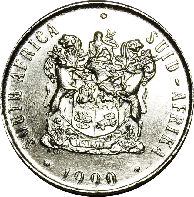 50 (FIFTY) Cents - 1990 in UNC condition - Great Coin !