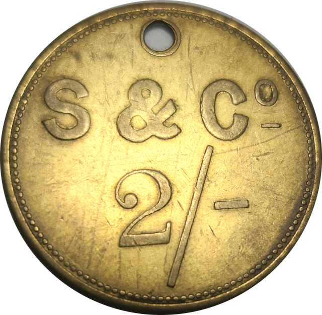 Strachan 2/~ Token Set 1 - Great Condition !