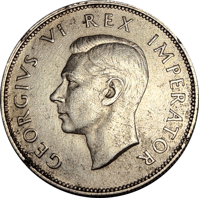 2 1/2 (TWO and a HALF) 2.6 SHILLINGS - 1942