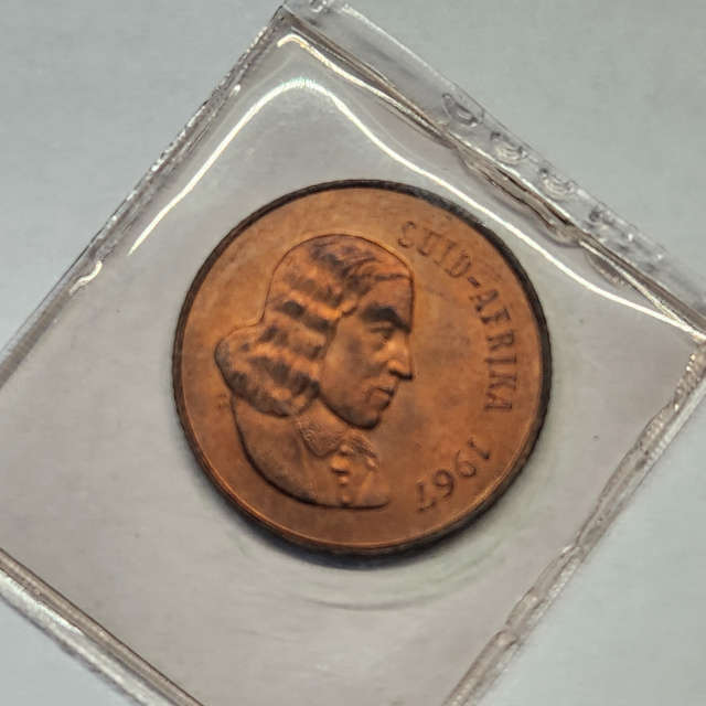 2c (TWO) Cent - 1967 - Afrikaans - Mint pack coin - UNC - Great Coin !