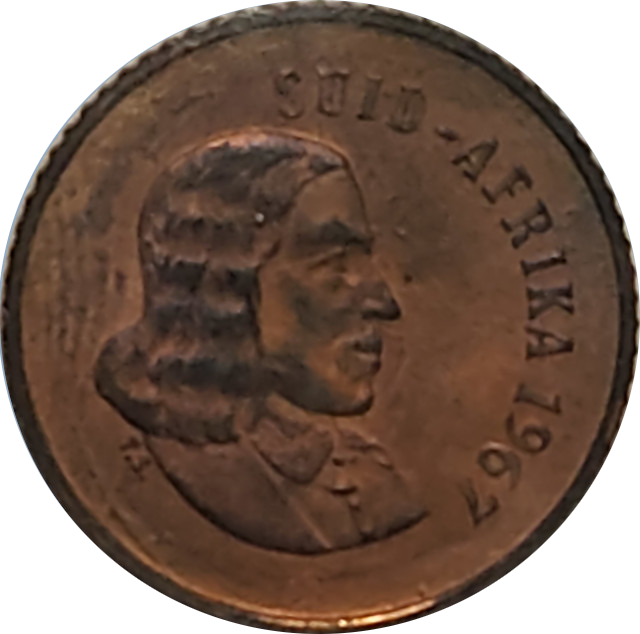 1c (ONE) Cent - 1967 - Afrikaans - Mint pack coin - UNC - Great Coin !