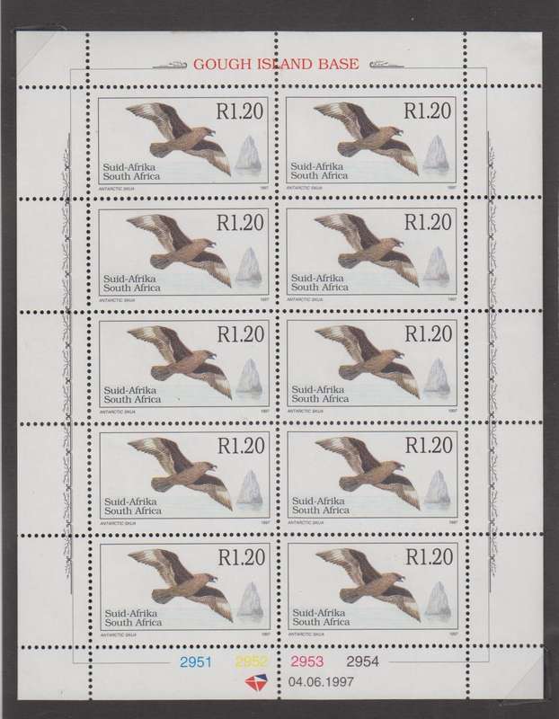 RSA - 1997 - 6th Definitive Additional Value R1.20 - MNH Full Sheet (SACC 1062)