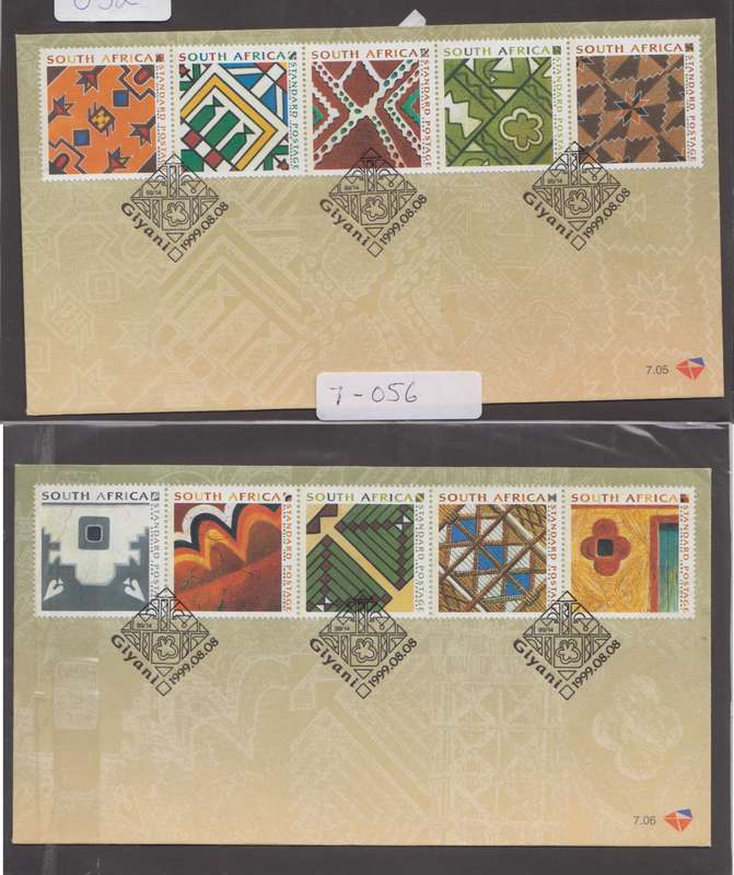 RSA - Traditional Wall Art FDC 7.05 & 7.06- SACC 1230