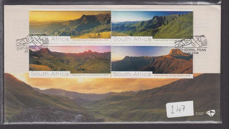 RSA - SA Heritage sites FDC 7.137 - SACC 1900-1903