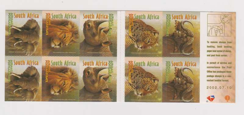 RSA - Big Five  Booklet-No.59 (SACC 1493)