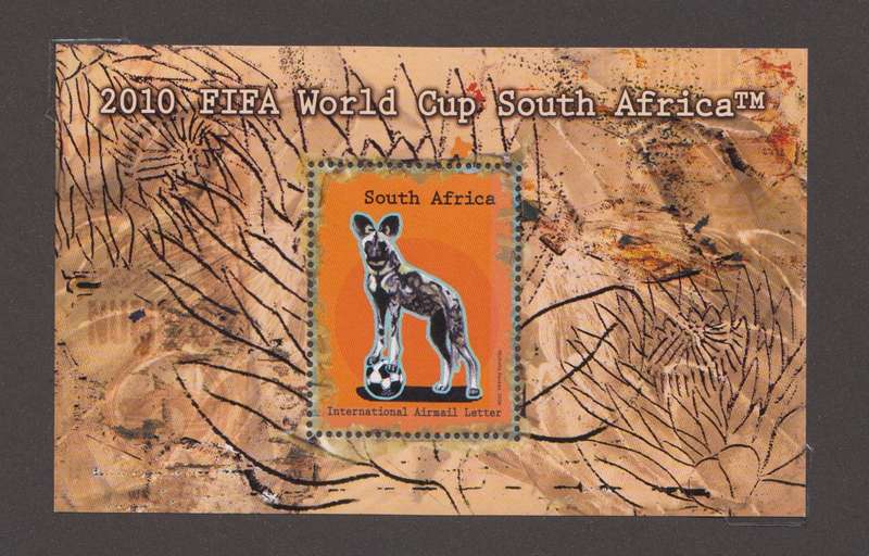 RSA - FIFA World Cup Soccer 2010 - Miniature sheet (SACC 1781)
