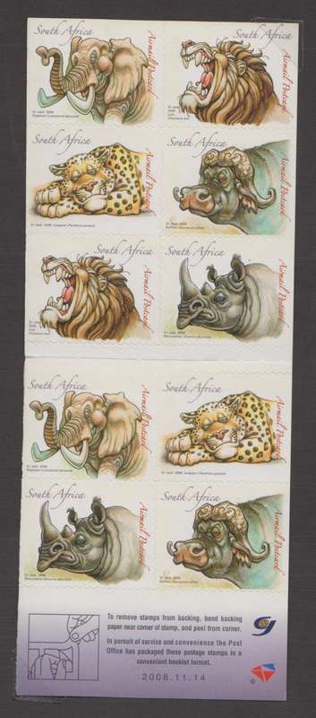 RSA - Baby Big Five Booklet No.76 (SACC 1916)