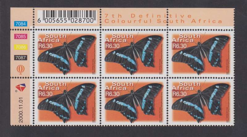 RSA - 7th Definitive R6,30 - First Print (SACC 1316)