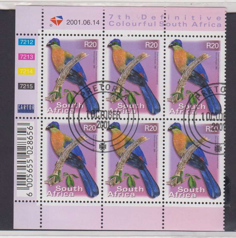 RSA - 7th Definitive R20 - CTO Control 2001/06/14 (1319a)
