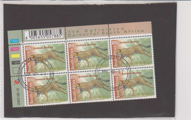 RSA - 7th Definitive B5 - 2007/08/10 - CTO Pretoria Control block - SACC 1838